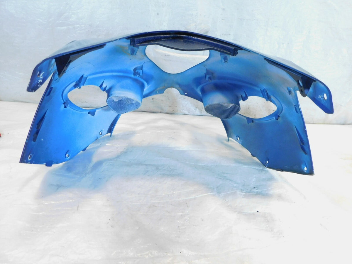 1999-2003 Suzuki GSX1300R Busa Hayabusa Blue Front Upper Fairing Cowling Cowl - C3 Cycle