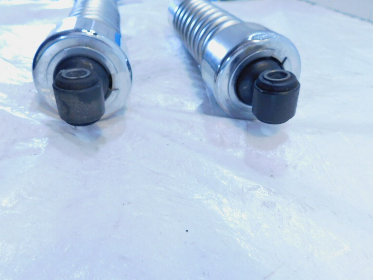 2001-2005 Harley Davidson Dyna FXDL Low Rider Chrome Rear Shock Absorbers - C3 Cycle