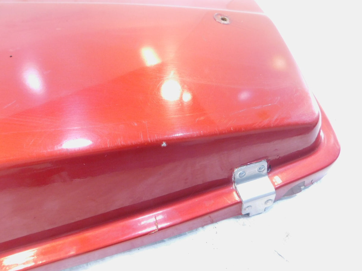 86-90 Harley Davidson Touring Tour Electra Glide Red Luggage Tour-Pak Lid - Hole - C3 Cycle