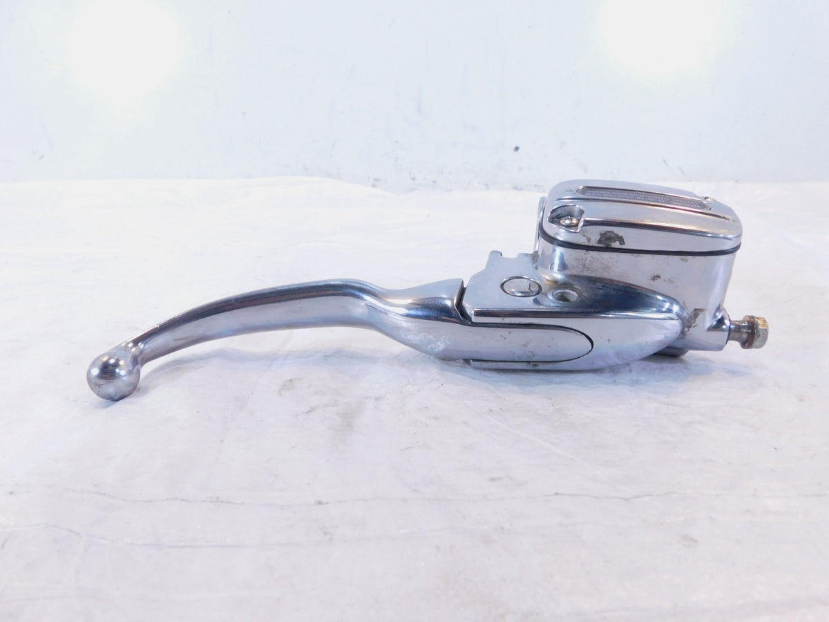Harley CVO Chrome Road King Street Electra Glide Chrome Master Cylinder & Lever - C3 Cycle