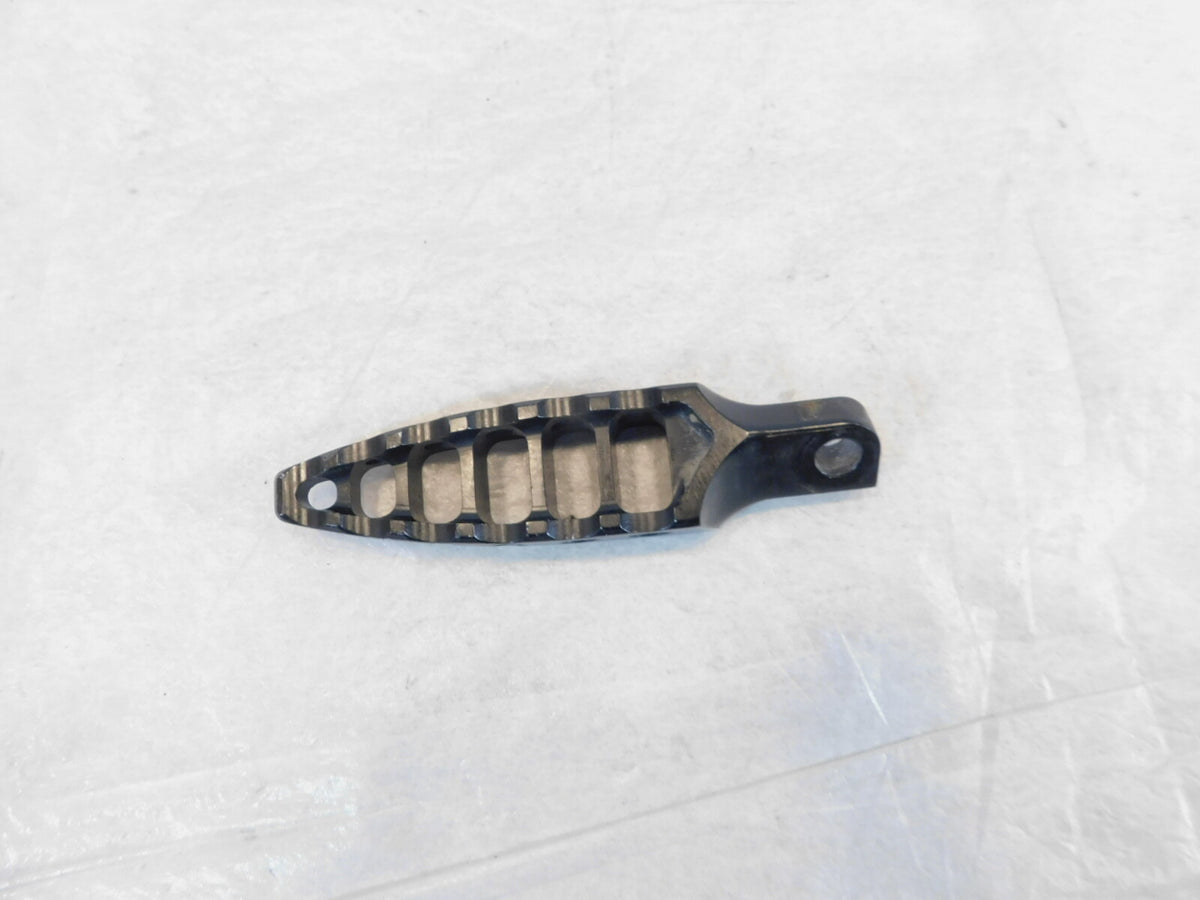 Harley Touring FXR Dyna Sportster & Softail Slotted Metal Footpegs Footrests - C3 Cycle