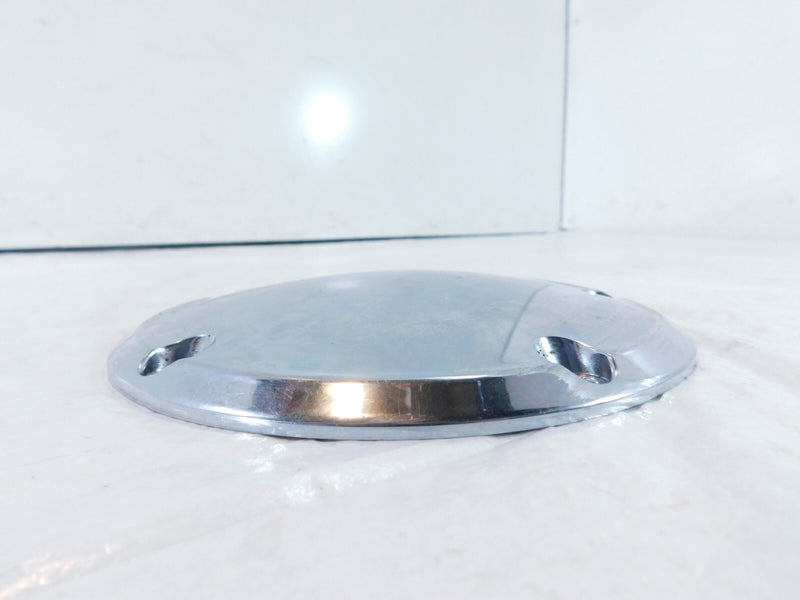 Harley Davidson Twin Cam Dyna & Softail Left Engine Chrome Derby Clutch Cover