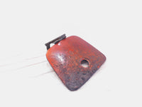 06-10 Honda GL1800 Goldwing 1800 Red Fairing Fuel Gas Petrol Tank Filler Door - C3 Cycle