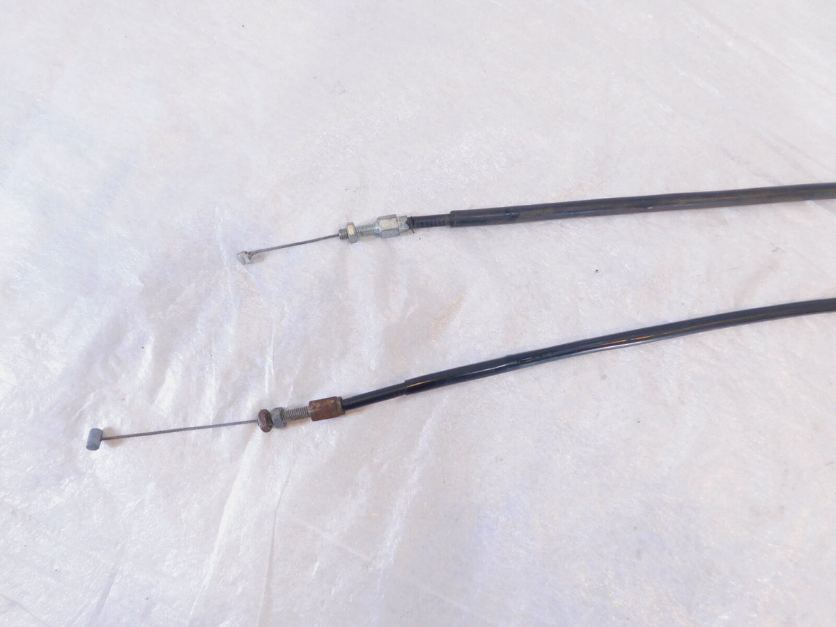 Honda CB550 CB550K & Hondamatic CB750 Handlebar Push/Pull Throttle Cable Lines - C3 Cycle