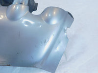Honda GL1800 Goldwing 1800 Silver Right Exhaust Header Pipe Muffler Shield Cover - C3 Cycle