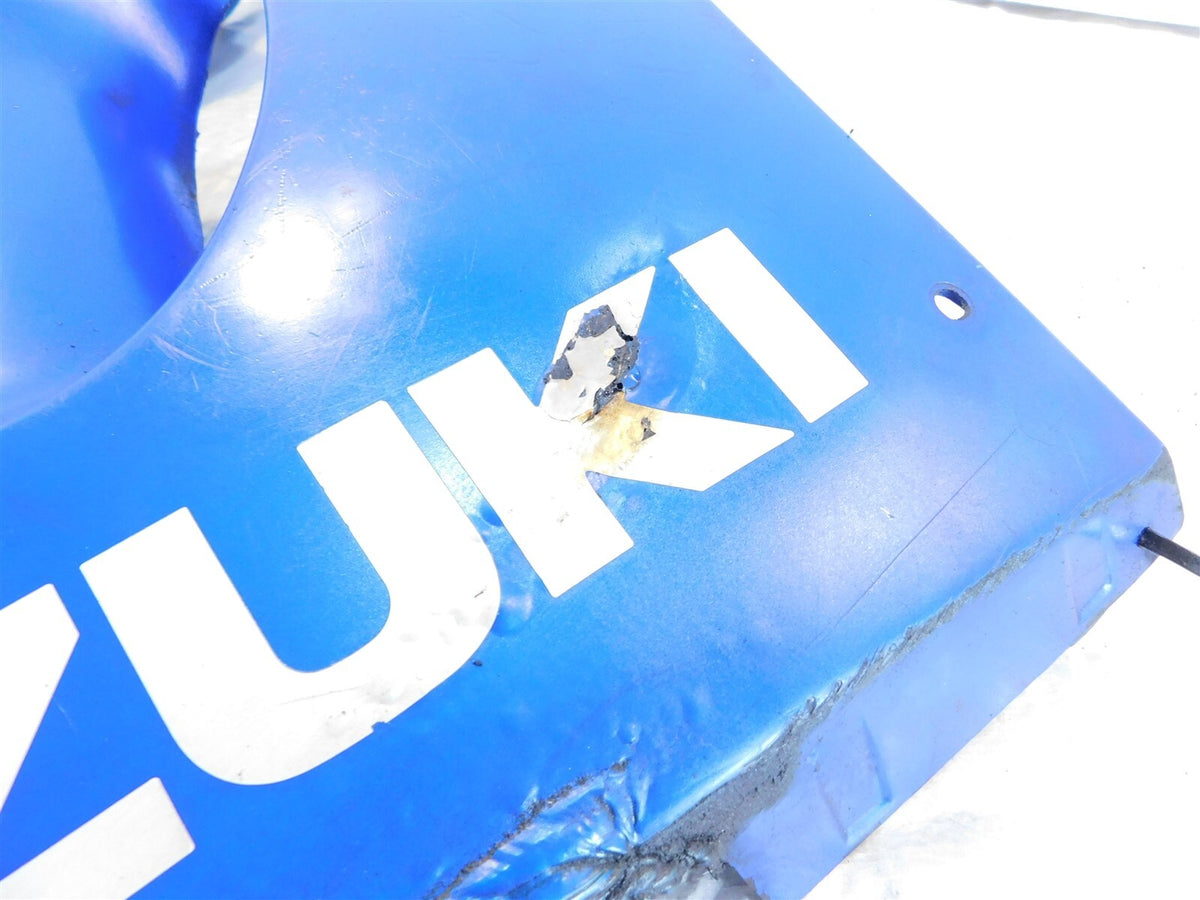 1997 Suzuki GSX-R600 GSXR600 Blue Right Lower Under Fairing Cowling Cover Panel - C3 Cycle