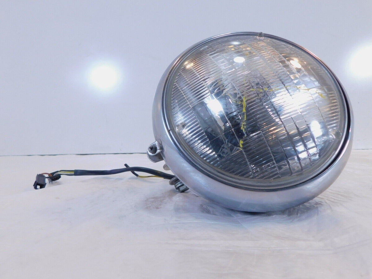 Harley Davidson Softail Heritage Classic & Fat Boy Chrome Headlight Headlamp - C3 Cycle