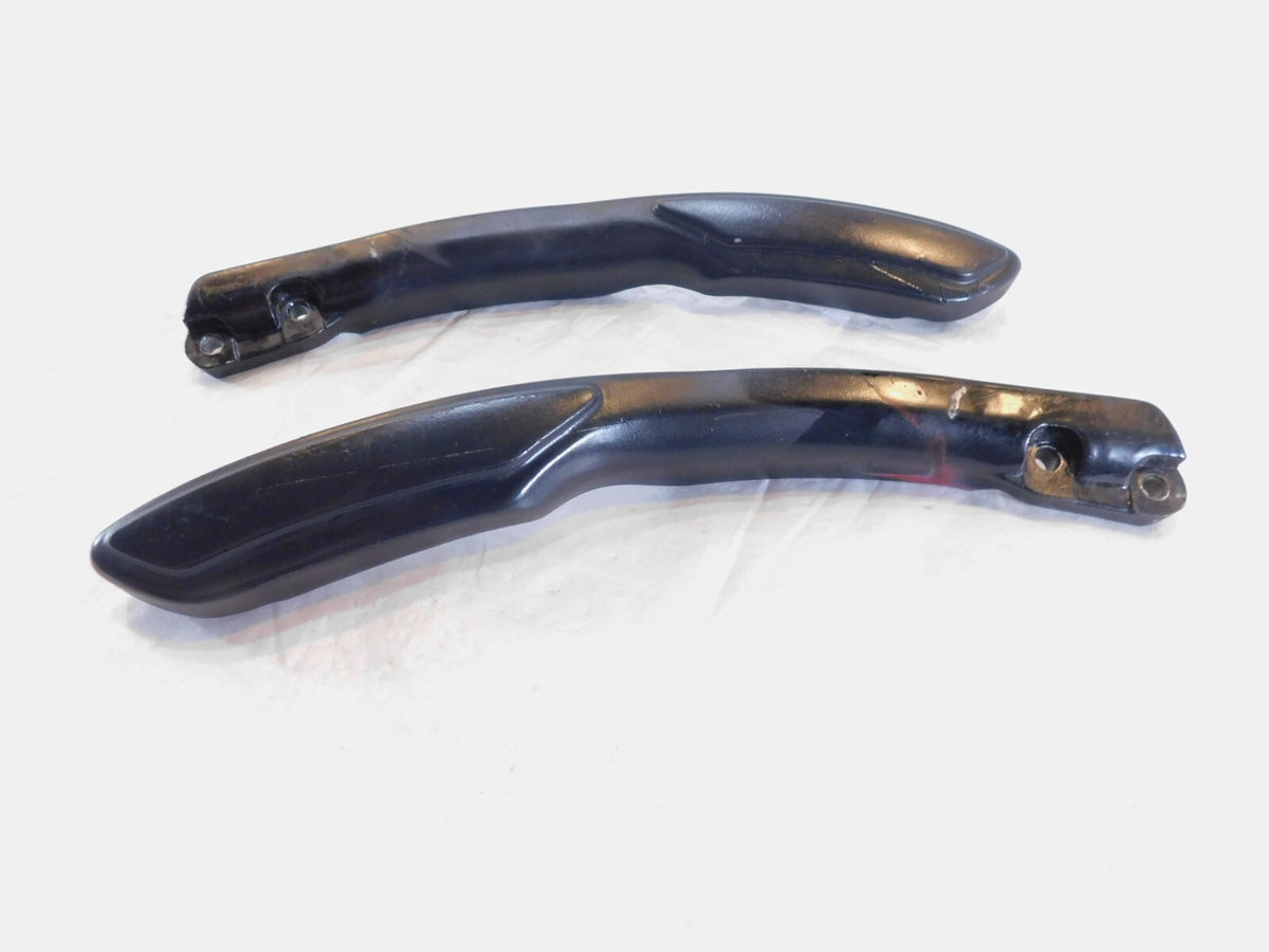 89-99 Yamaha Virago 1100 XV1100 Black Left/Right Rear Fender Strut Bracket Mount - C3 Cycle