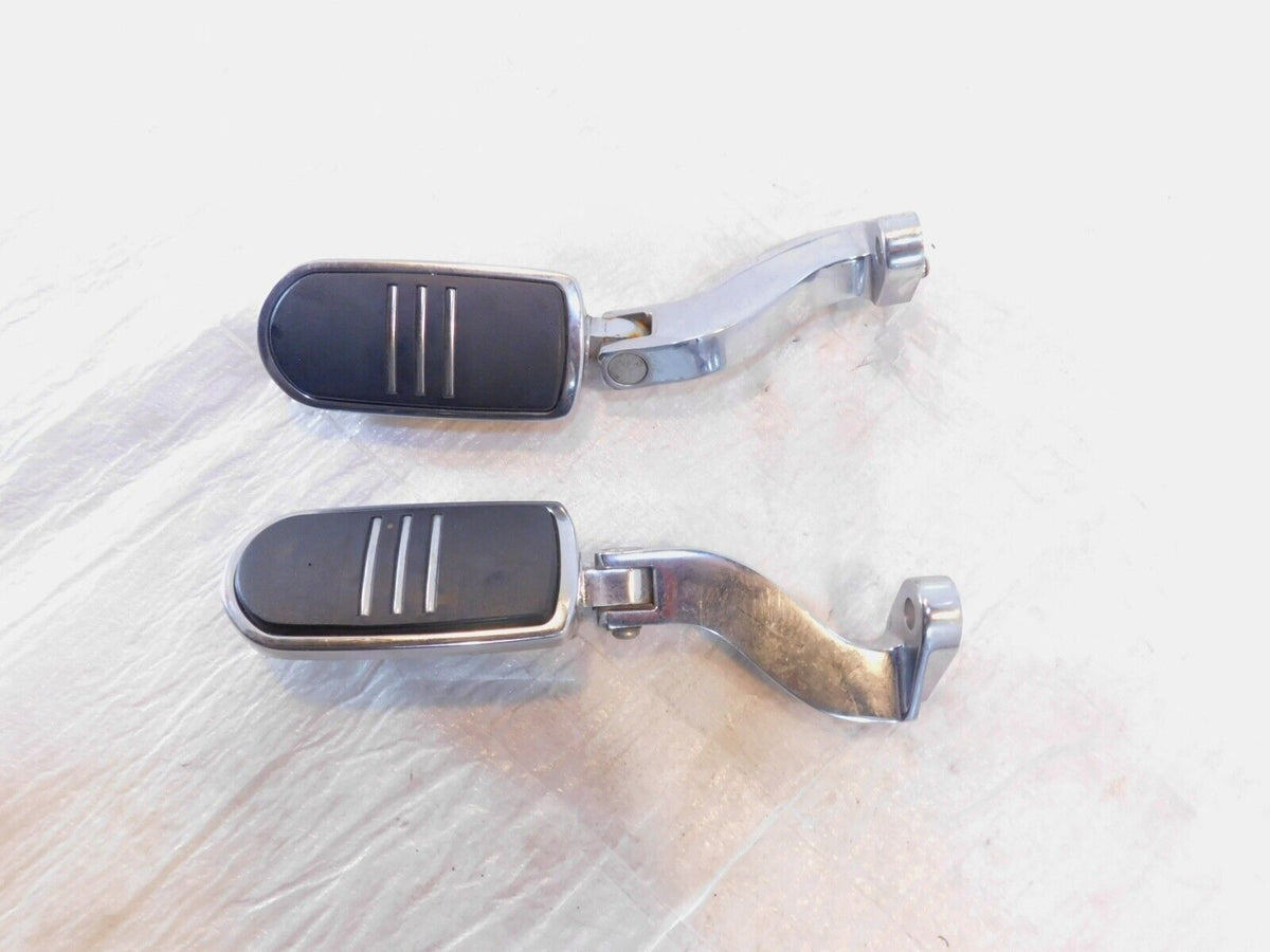Harley Touring Road King & Street Glide Passenger Peg Footpegs & Mount Brackets - C3 Cycle