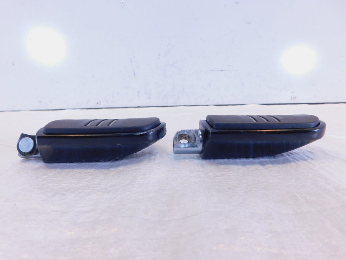 Harley Touring FXR Dyna Sportster & Softail Metal & Rubber Footpegs Footrests - C3 Cycle