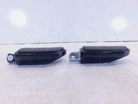 Harley Touring FXR Dyna Sportster & Softail Metal & Rubber Footpegs Footrests - C3 Cycle