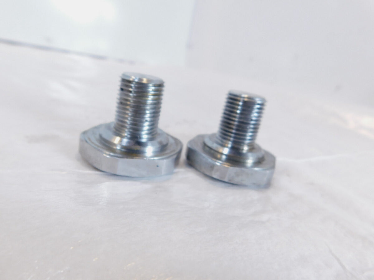 Two Harley Davidson Touring Dyna & Softail Wide Glide Front Fork Tube Plug Caps - C3 Cycle