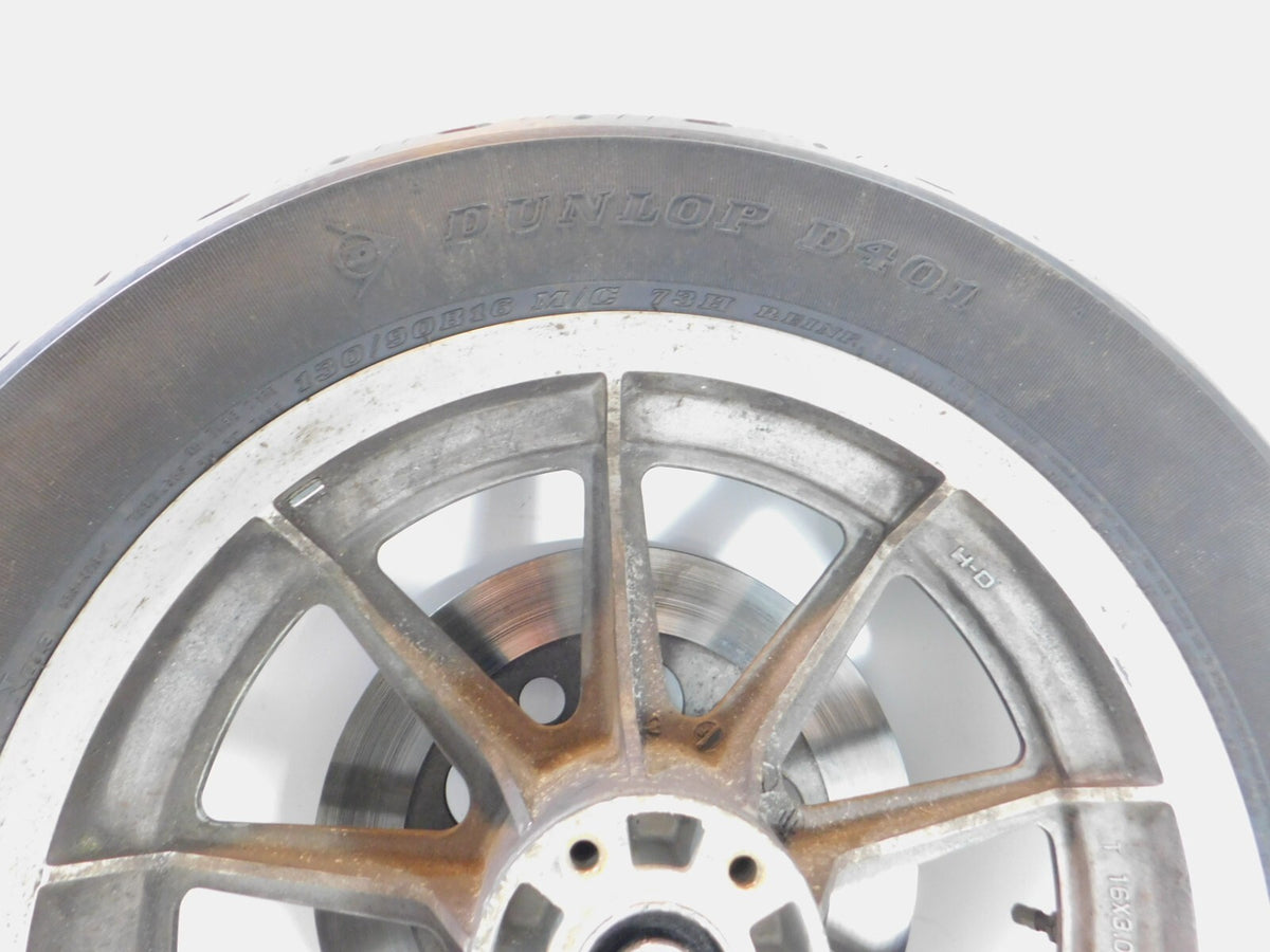 Harley Davidson Dyna Softail & Sportster 883 & 1200 Rear Rim Mag Wheel & Tire