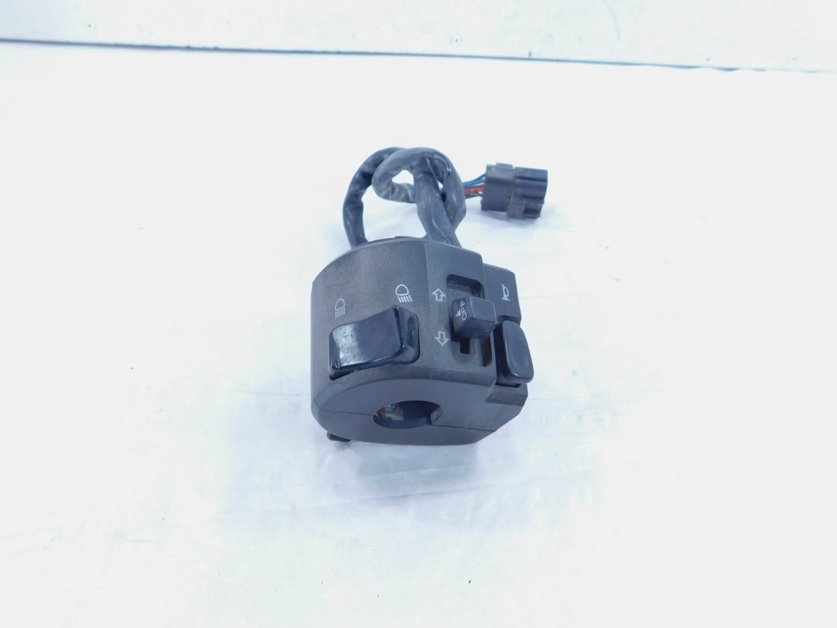 2012 Zero Motorcycle XU Left Handlebar Turn Signal Headlight Horn Switches - C3 Cycle