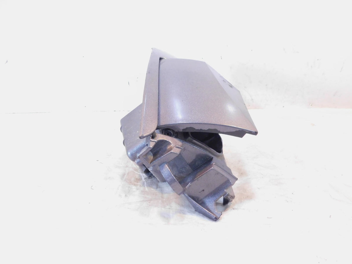 Victory Vision Gray Left Fuel Gas Petrol Tank Cover Fairing Glove Box - Broken - C3 Cycle