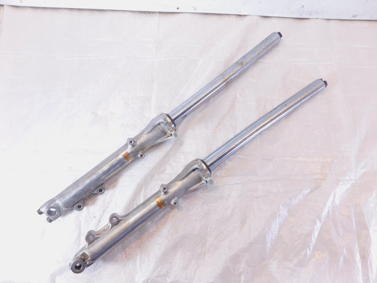1983 83 Honda GL650 Silverwing 650 Front Wheel Suspension Fork Shocks - BENT - C3 Cycle