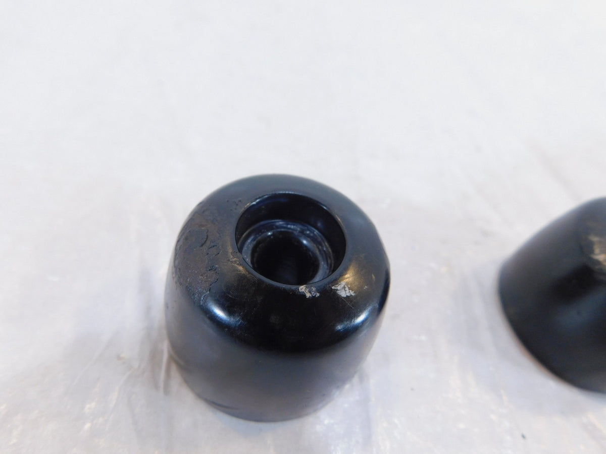 Ducati Sport Touring ST2 & ST4 Black Front Left/Right Handlebar Weight End Caps - C3 Cycle