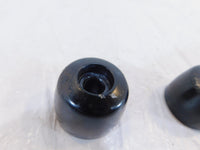 Ducati Sport Touring ST2 & ST4 Black Front Left/Right Handlebar Weight End Caps - C3 Cycle
