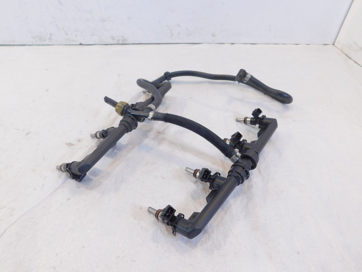 BMW S1000R S1000RR HP4 Primary/Secondary Gas Petrol Fuel Injectors & Rail Pipes - C3 Cycle
