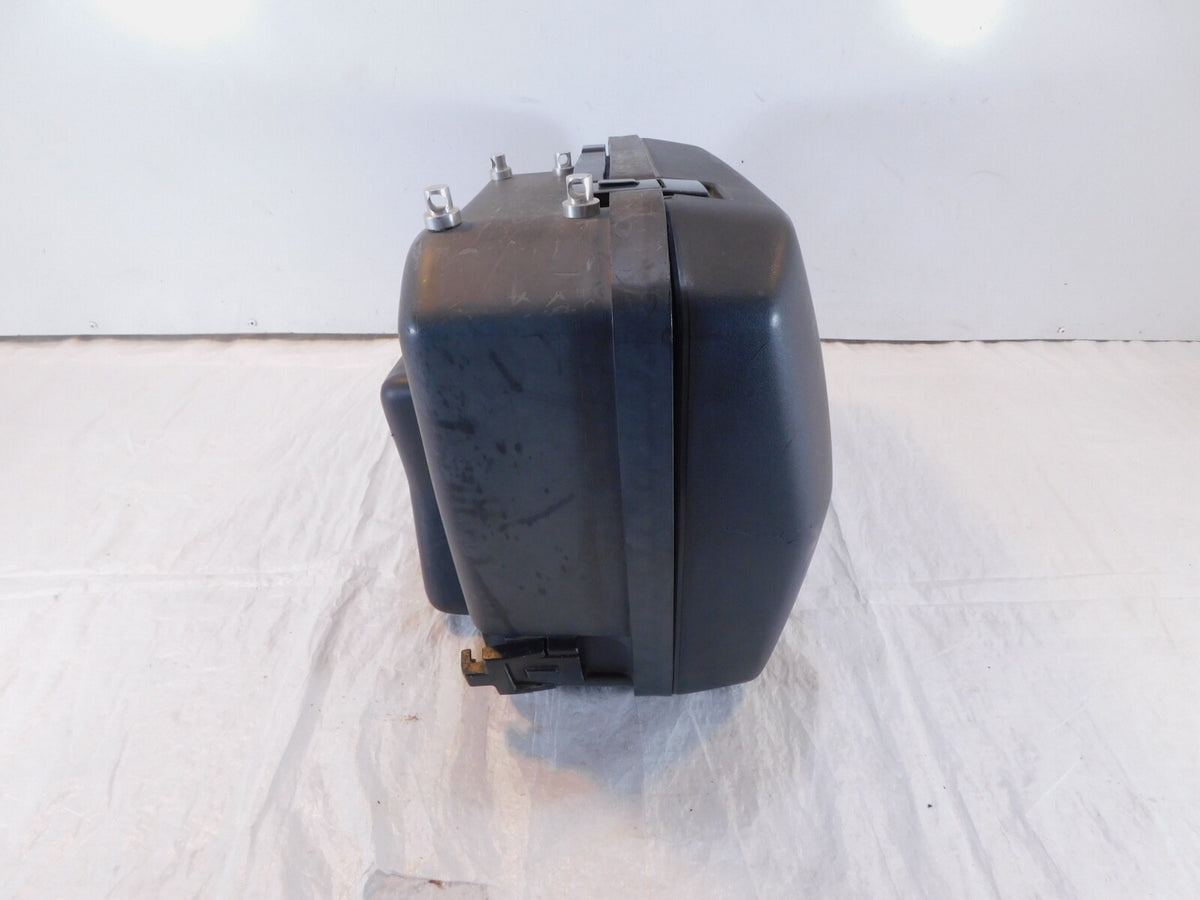 1984-1989 BMW K100RS Black Left Rear Integral Case Saddlebag Luggage Holder Box - C3 Cycle