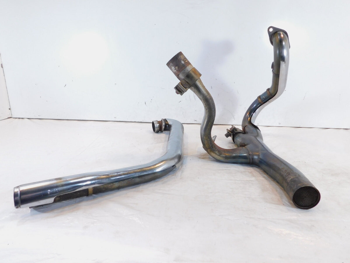 Victory Vision Cross Country & Magnum Front & Rear Right Exhaust Header Pipes - C3 Cycle