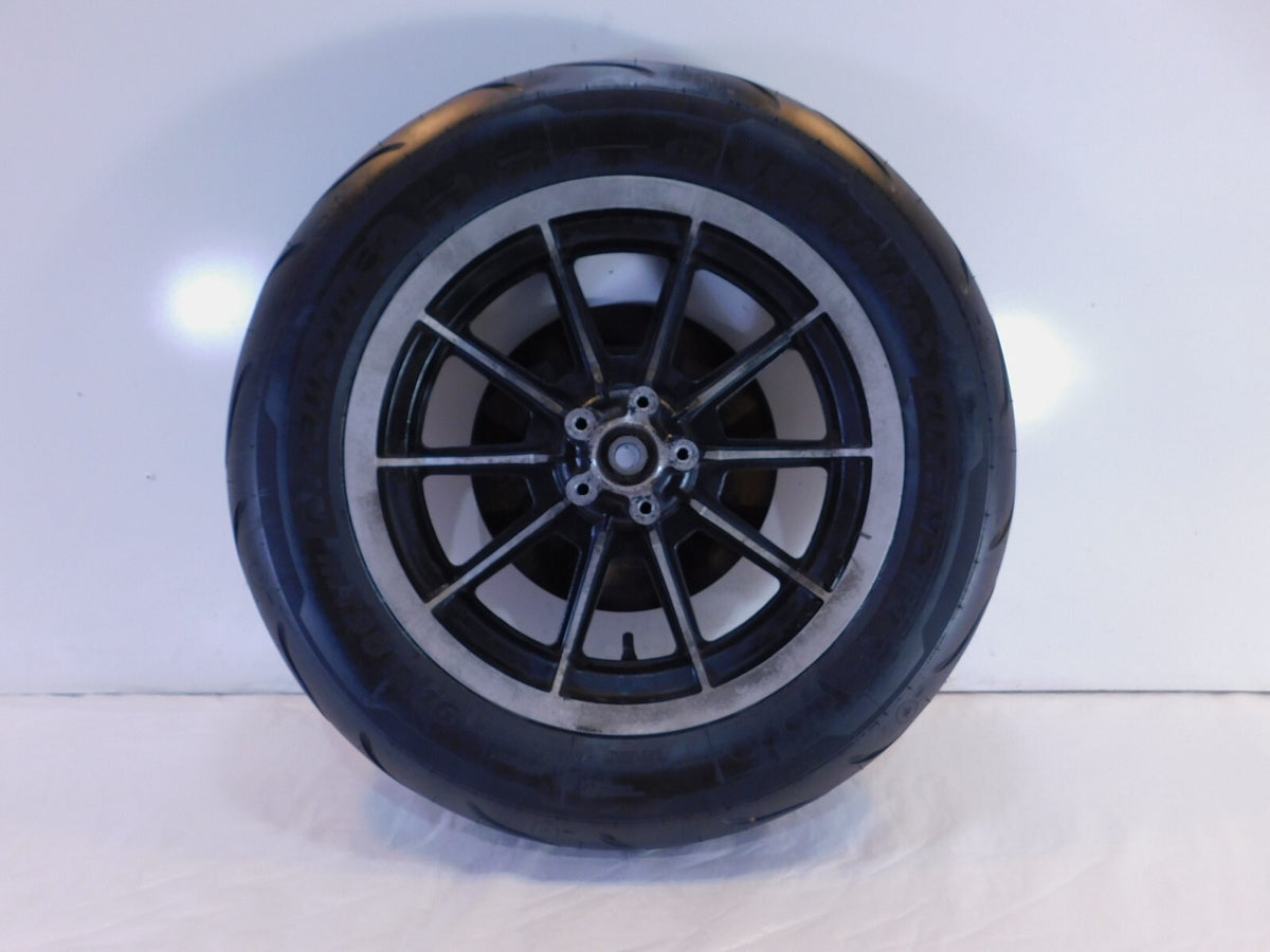 Harley Davidson EVO Electra Tour Glide Road King Black Cast Rear Tire Wheel Rim - C3 Cycle