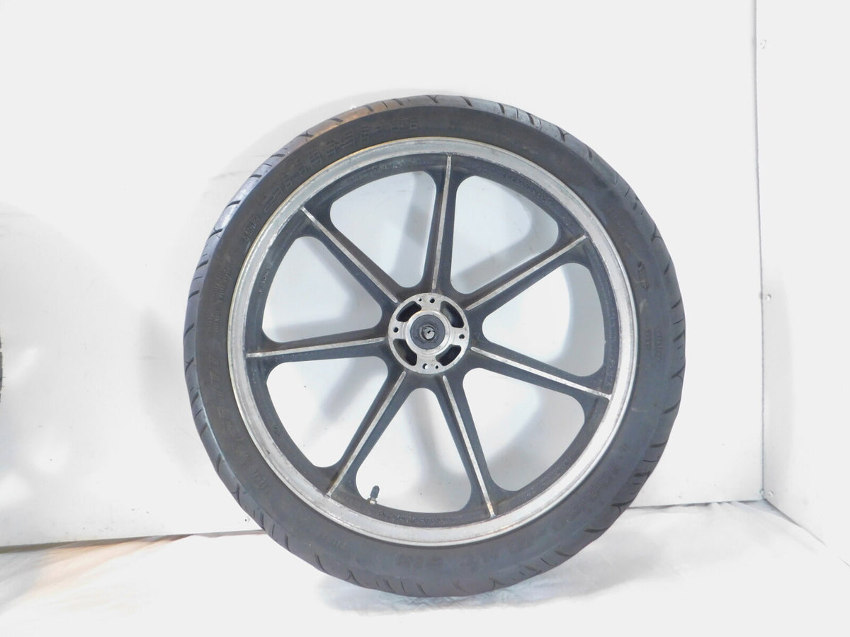 Kawasaki LTD Belt KZ440 KZ440D Front Spoked Mag Wheel Rim & Tire 19" x 1.85" - C3 Cycle