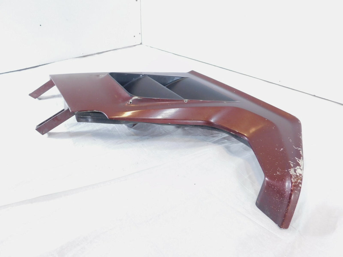 84-91 BMW K100LT K100RT Red Left Side Engine Motor Cover Duct Fairing Cowling - C3 Cycle
