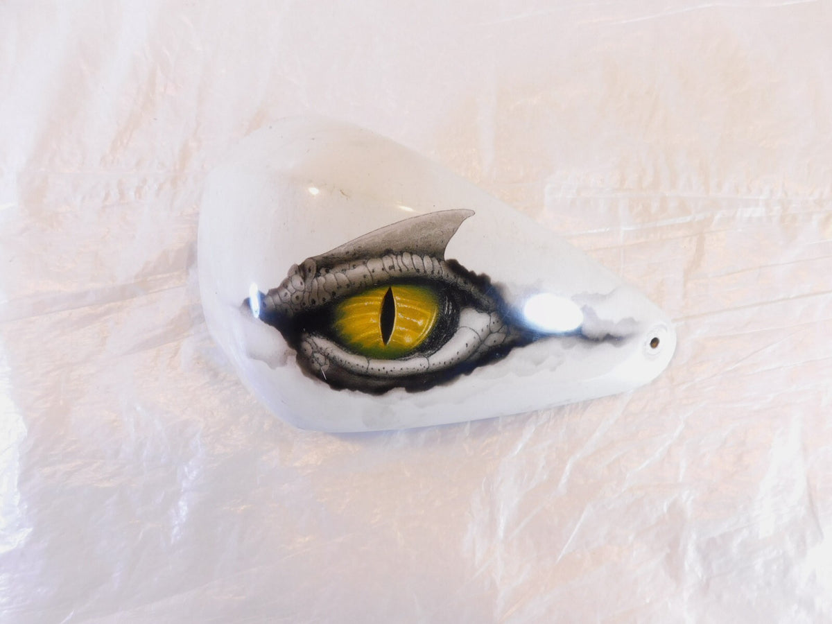 Yamaha Road Star 1700 S Silverado XV1700 XV17 White Left Side Panel Cover Cowl - C3 Cycle