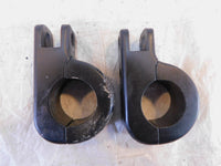 Harley Electra Glide & Road King Highway Footrest Footpeg Mount Bracket Clamps - C3 Cycle