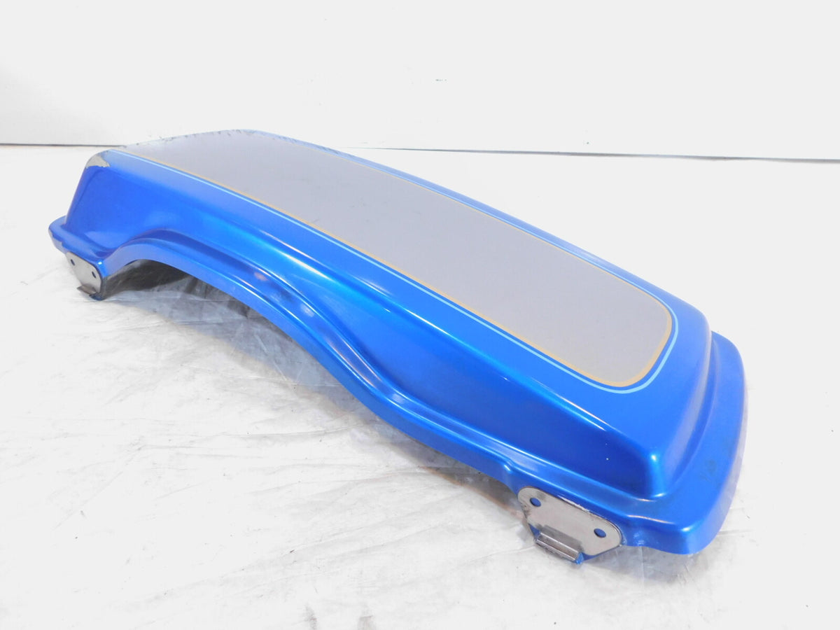 Harley Davidson Road King Street & Electra Glide Blue Right Saddlebag Cover Lid - C3 Cycle