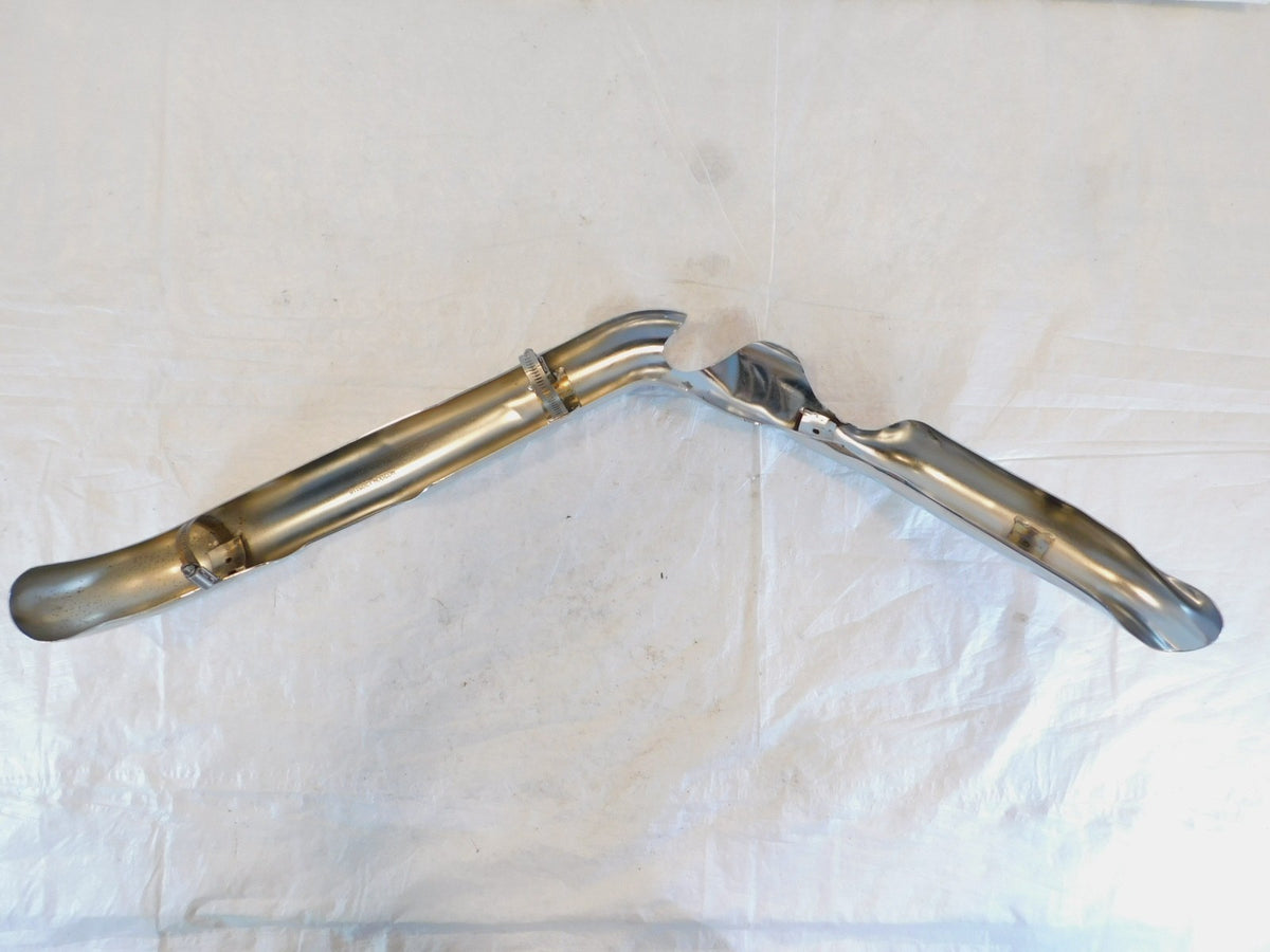 Harley Tri Glide Ultra & Freewheeler Trike Screamin Eagle Exhaust Front Shield - C3 Cycle