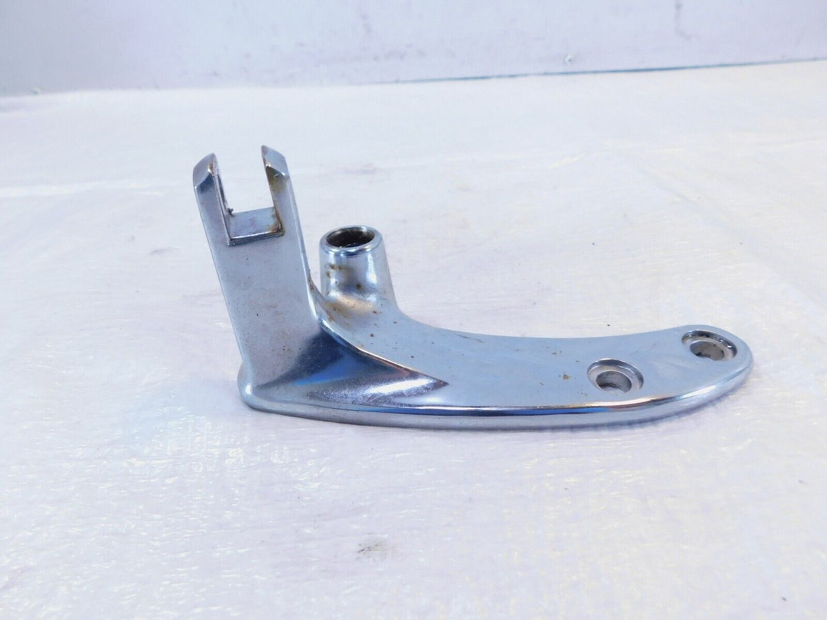 Harley Davidson Dyna FXDWG Wide Glide Black Left Forward Controls Mount Bracket - C3 Cycle