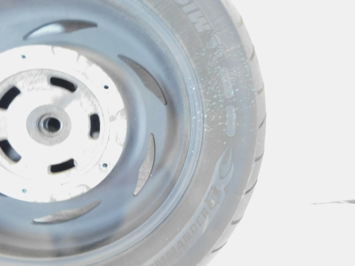 Triumph America & Speedmaster Black Cast Back Rear Wheel Rim & Tire - 15"X3.5" - C3 Cycle