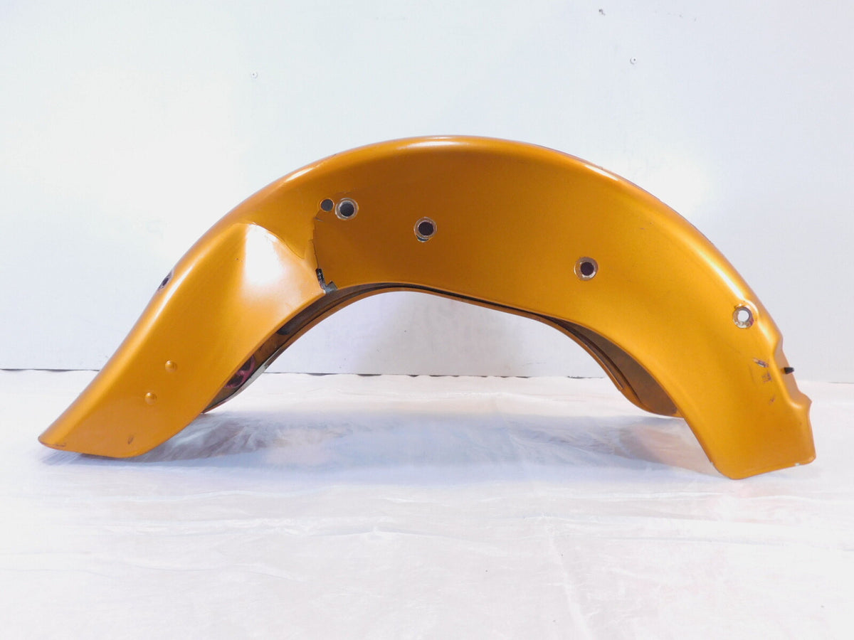 2007 Harley Softail Heritage Classic Orange Rear Wheel Cover Fender -Dented - C3 Cycle