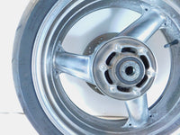 2002 2003 2004 2005 Kawasaki ZZR1200 ZX1200C Chrome Rear Wheel Rim - 17" & Rotor - C3 Cycle