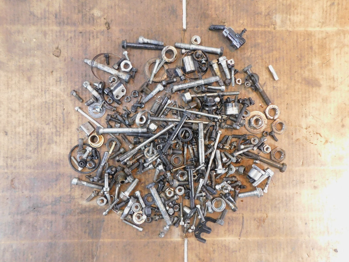 2017 17 Victory Cross Country Engine & Body Nuts Bolts & Brackets Parts Box Lot - C3 Cycle