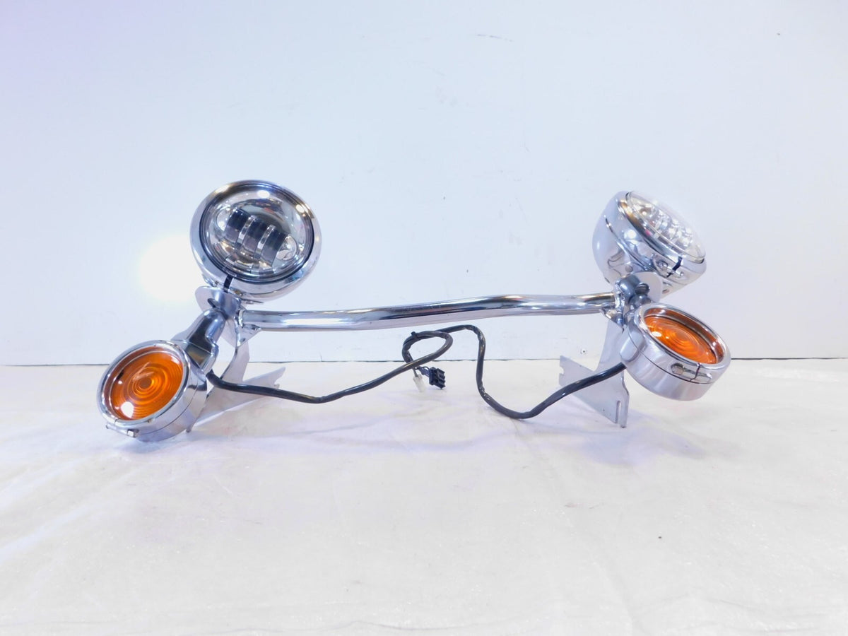 Harley Davidson Touring Road King & Electra Glide Fog Auxiliary Light Bar - C3 Cycle