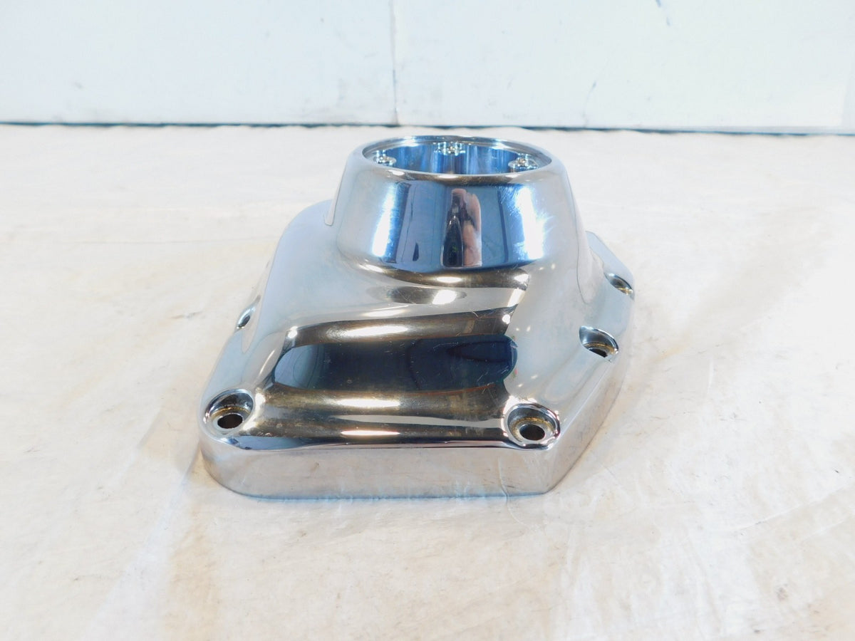 Harley Twin Cam Touring Softail Dyna Chrome Right Engine Camshaft Cam Gear Cover - C3 Cycle