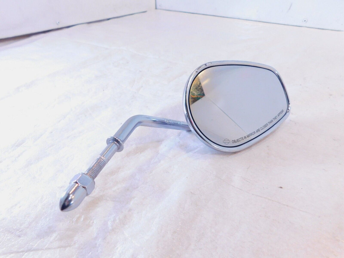Harley Davidson Touring Softail Dyna & Sportster Right Chrome Rear View Mirror - C3 Cycle
