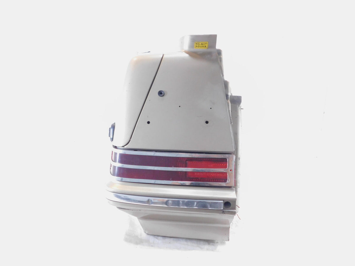 1988 88 Honda Goldwing GL1500 Rear Left Martini Beige Metallic Storage Saddlebag - C3 Cycle