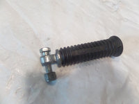 Harley Touring V-Rod Dyna Sportster Softail FXR Black Rubber Footpegs Footrest - C3 Cycle
