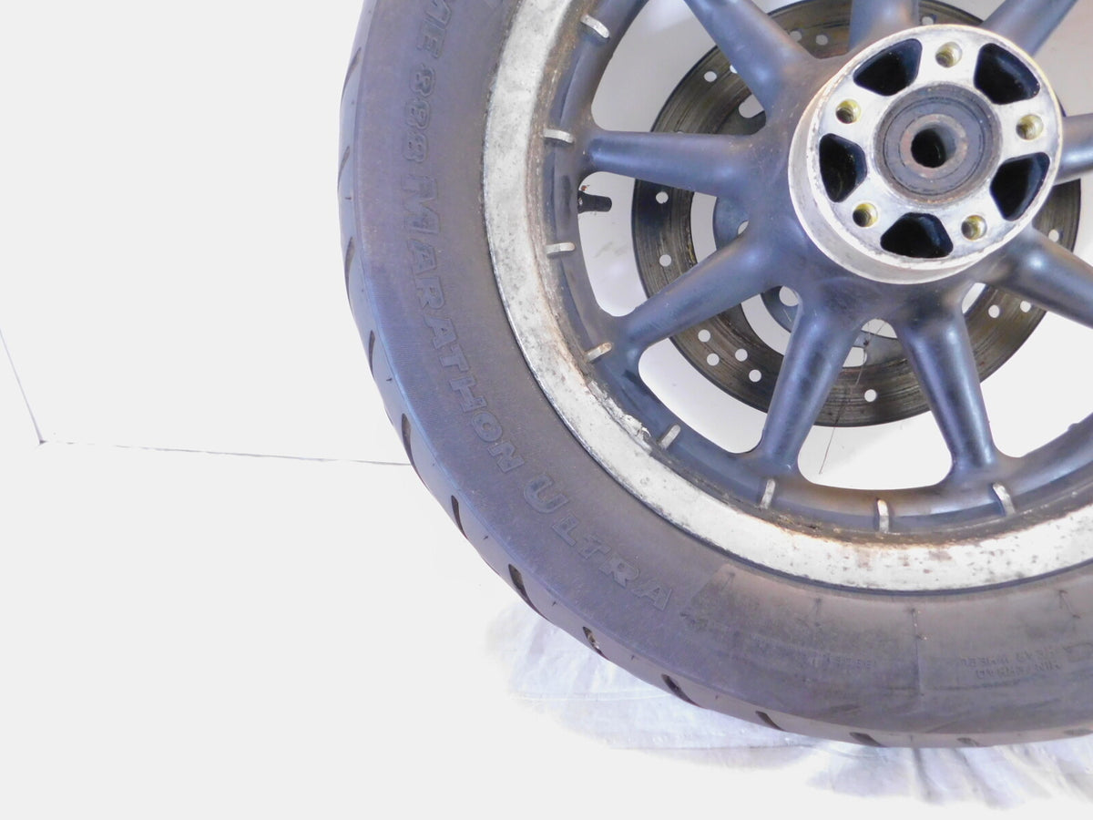 2000 2001 Harley Davidson Road King & Electra Glide 9 Spoke Cast Rear Wheel Rim - C3 Cycle