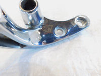 Harley Dyna Wide Glide & Fat Bob Forward Controls Chrome Left Footpeg Mount - C3 Cycle
