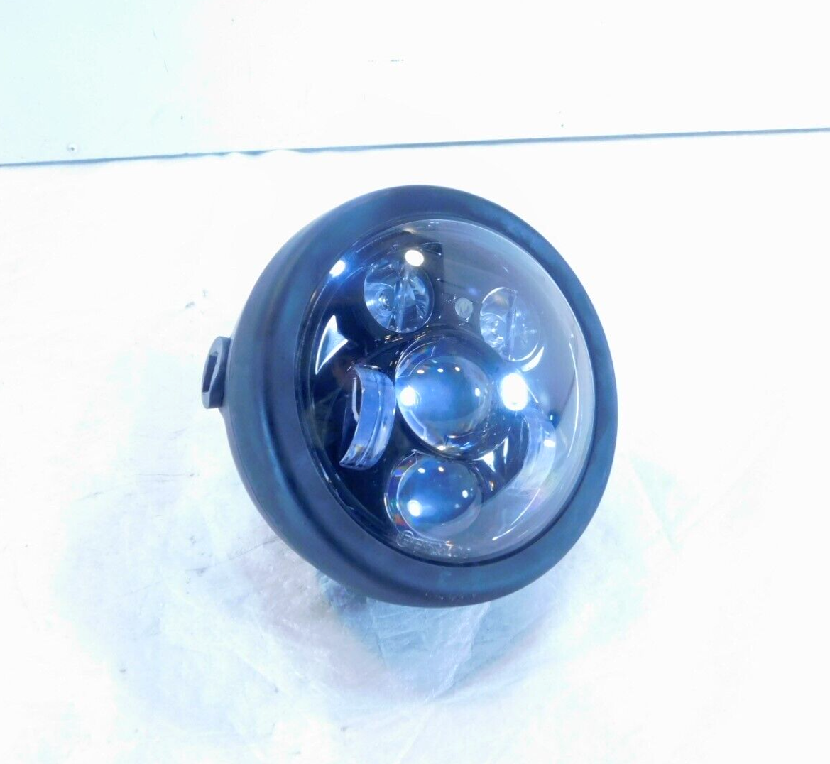 2001-2007 Honda Shadow VT1100 Spirit 1100 Black Front LED Headlight Headlamp - C3 Cycle