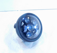 2001-2007 Honda Shadow VT1100 Spirit 1100 Black Front LED Headlight Headlamp - C3 Cycle