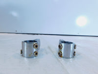 Harley Electra Glide & Road King Highway Footrest Footpeg Mount Clamp Brackets - C3 Cycle