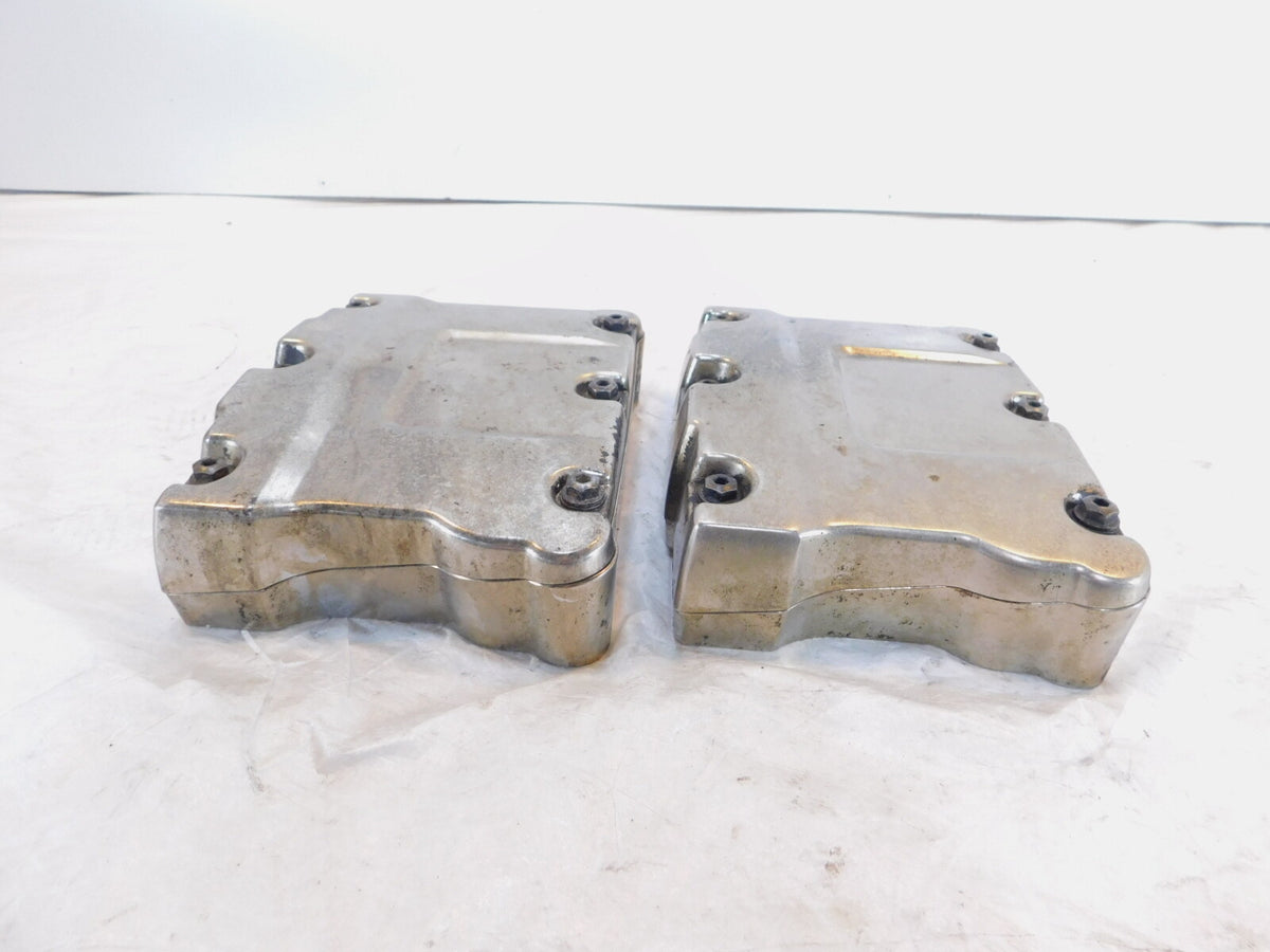 Harley Davidson Touring Dyna & Softail Chrome Cylinder Head Rocker Boxes - C3 Cycle