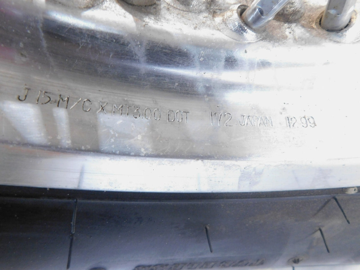86-09 Suzuki VS800 Intruder 700 750 800 Boulevard S50 Rear Wheel Hub Rim & Tire - C3 Cycle