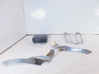 Yamaha V-Star 650 XVS650 Custom Rear Passenger Sissy Bar Backrest & Luggage Rack - C3 Cycle